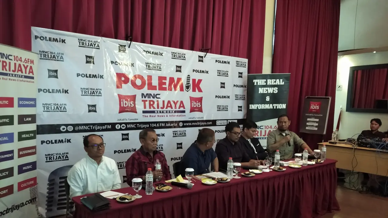 Diskusi Polemik yang membahas soal WNI eks ISIS di bilangan Jakarta Pusat, Sabtu (7/3/2020).