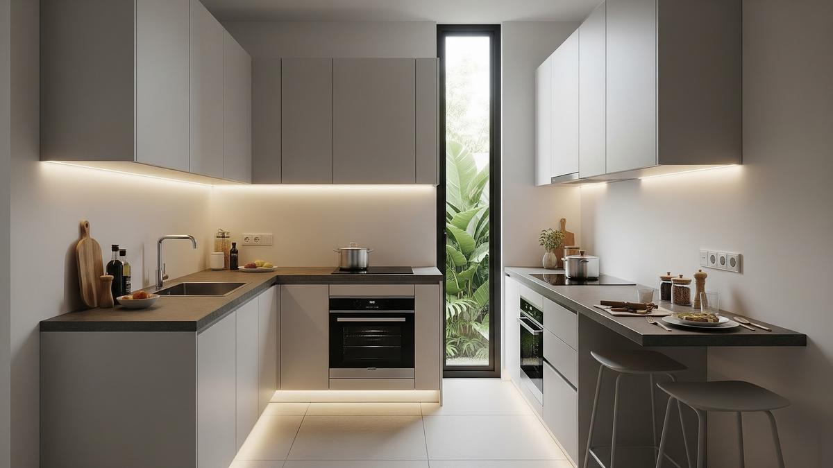 8 Model Dapur Minimalis Leter U, Fungsional untuk Rumah di Lahan Sempit