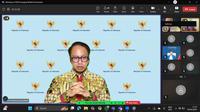 Deputi Kerja Sama Ekonomi dan Investasi Kemenko Perekonomian Edi Prio Pambudi. (Foto: tangkapan layar/Tira Santia)