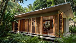 Model Rumah Kecil tapi Punya Banyak Jendela Biar Terang Tanpa Listrik Siang Hari (AI)