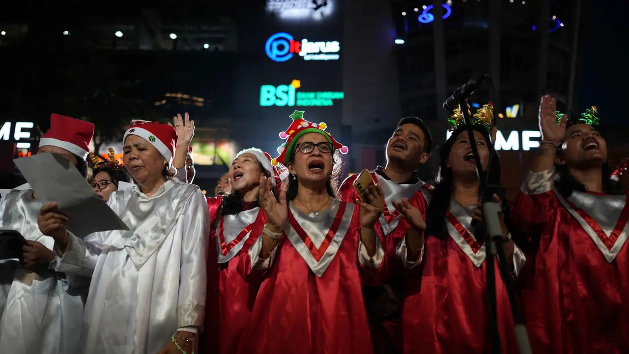 Christmas Carol Colossal 2025 Semarakkan Kawasan Sudirman