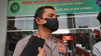 Kapolres Metro Jakarta Timur, Kombes Pol Erwin Kurniawan di PN Jaktim (Merdeka/Bachtiarudin Alam)