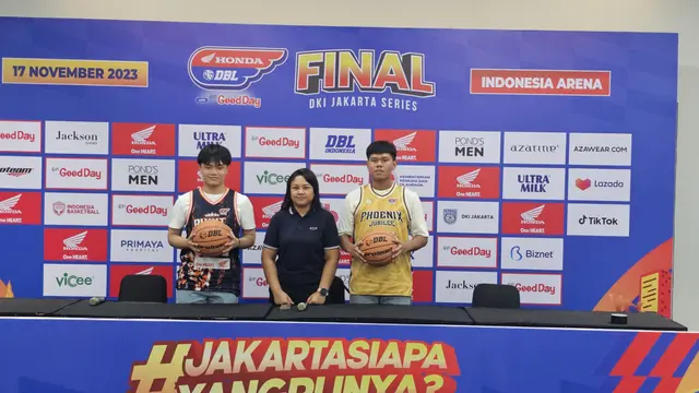 Jumpa Pers jelang final DBL Jakarta 2023