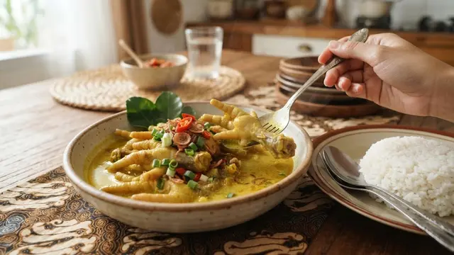 Resep Ceker Bumbu Kuning