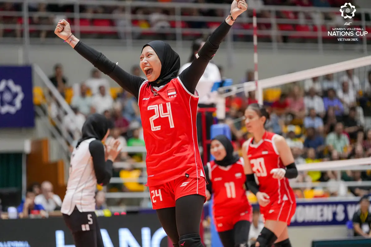 Timnas Voli Putri Indonesia - AVC Nations Cup 2025 - Bola Voli