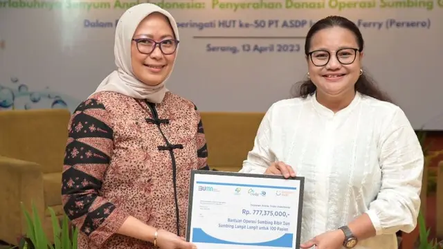 Kuatkan Komitmen Layanan Masyarakat Setelah 50 Tahun Mengabdi dengan Berikan 100 Operasi Sumbing Gratis