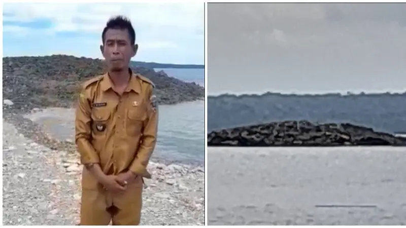 Viral Fenomena Muncul Daratan Usai Gempa di Tanimbar, Ini Penjelasannya