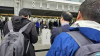 Peluncuran Samsung Galaxy S24 Series di SAP Center, San Jose. Liputan6.com/Yuslianson