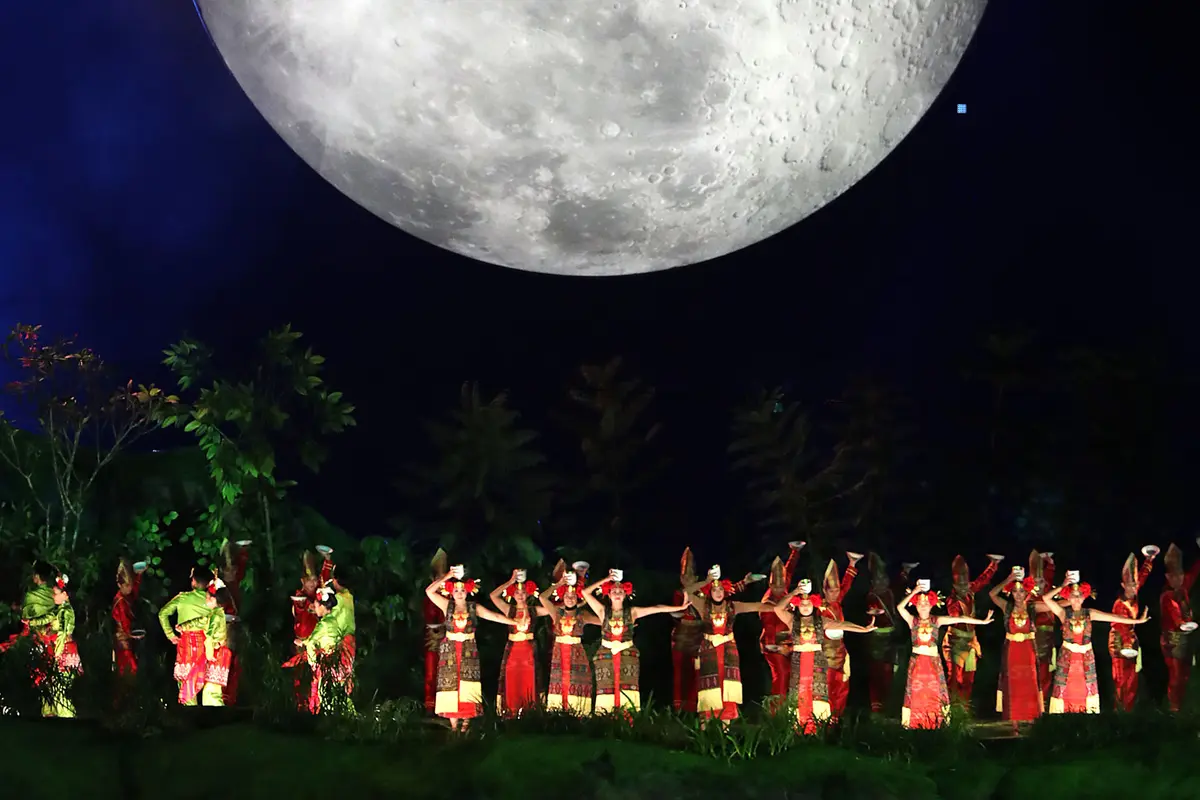 Tarian Nusantara Pukau Penonton Pembukaan Asian Games 2018