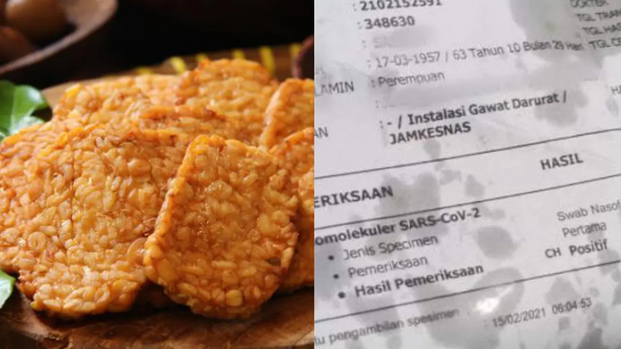 Viral Kertas Hasil Tes Swab PCR Positif Covid-19 Jadi Bungkus Gorengan, Warganet Panik