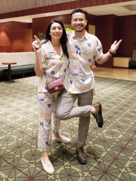 Tyas Mirasih dan Raiden Soedjono (Instagram/tyasmirasih)