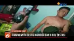 Detik-detik penangkapan seorang oknum sipir Lapas Lubuk Pakam, Deli Serdang, Sumatera Utara,  oleh BNN, terekam kamera pengawas atau CCTV.
