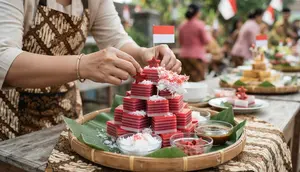 6 Cara Menghias Kue Tradisional Untuk Lomba Kemerdekaan 17 Agustus 1945 HUT RI Ke-81