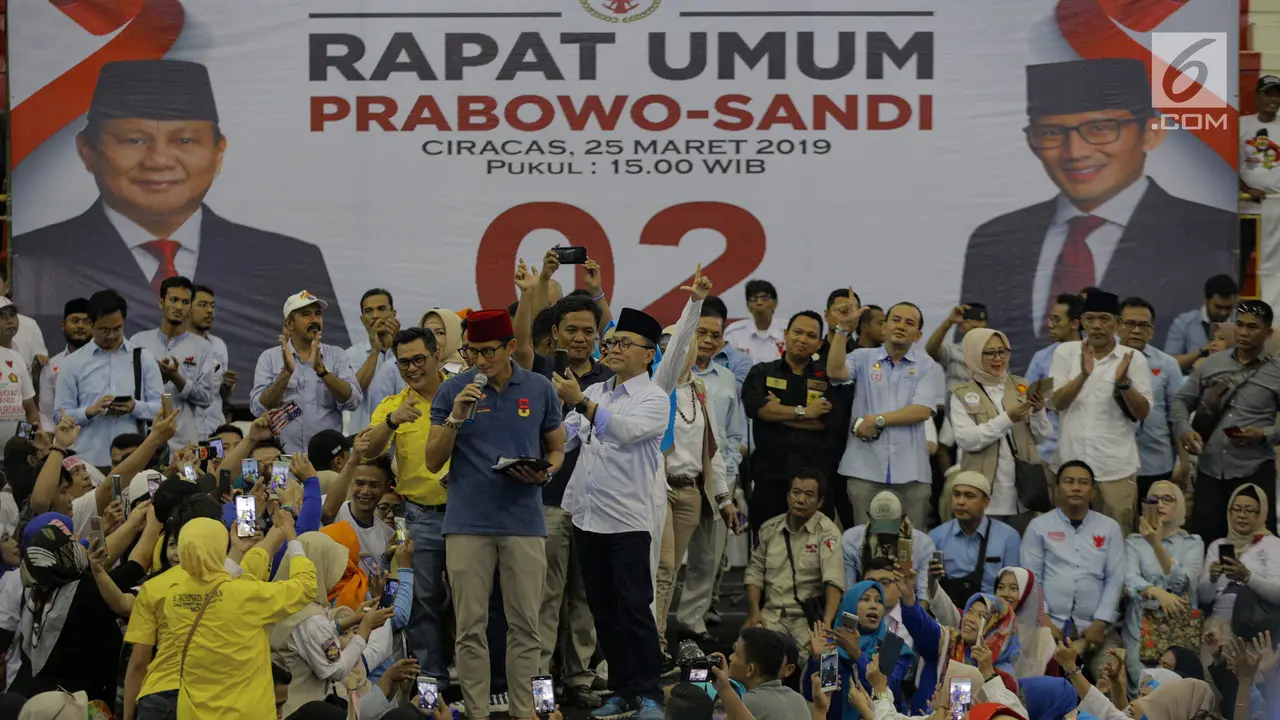 Kampanye Sandiaga Uno