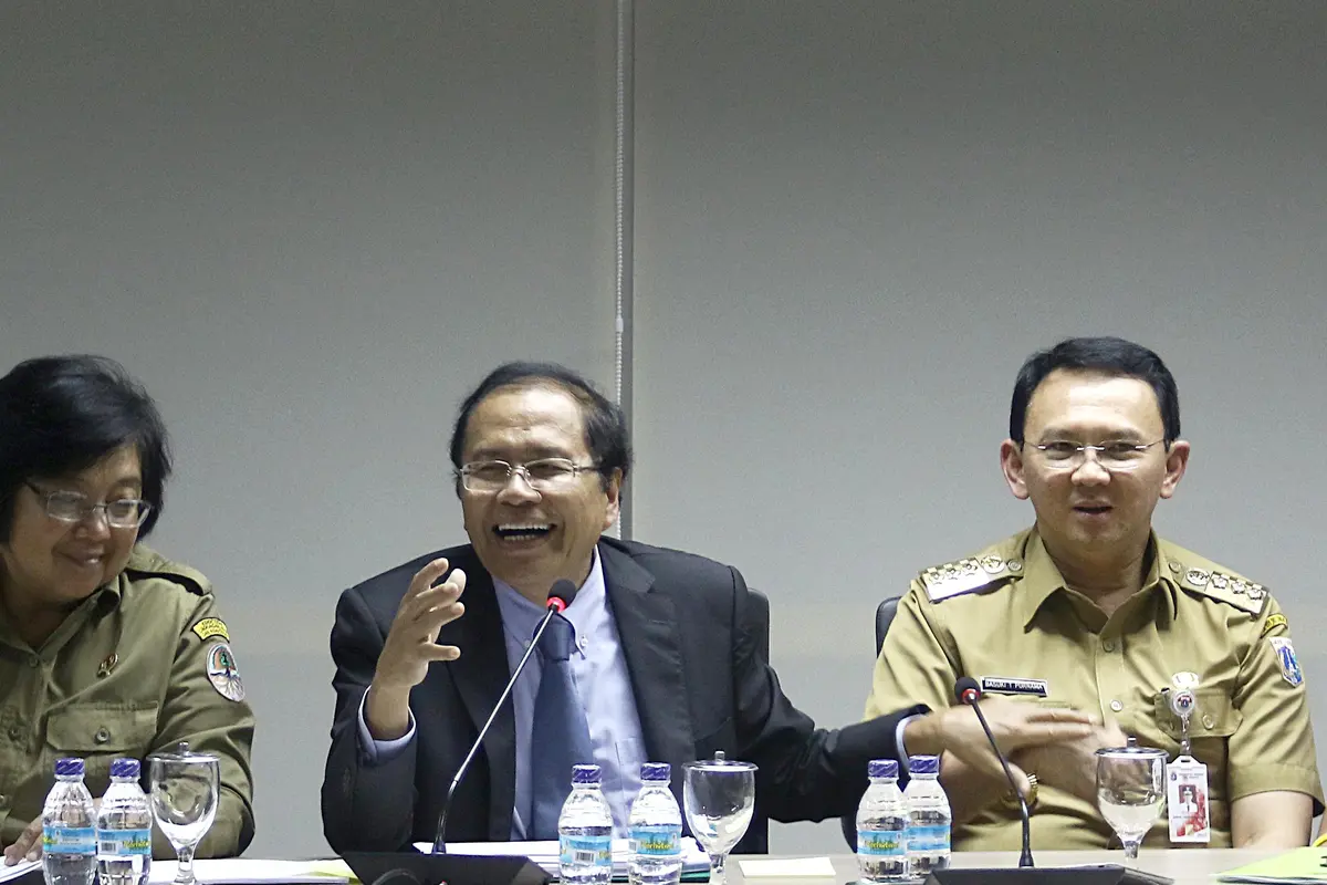 20160418- Reklamasi Teluk Jakarta Sepakat Dihentikan- Rizal Ramli-Siti Nurbaya-Ahok-Jakarta-Angga Yuniar