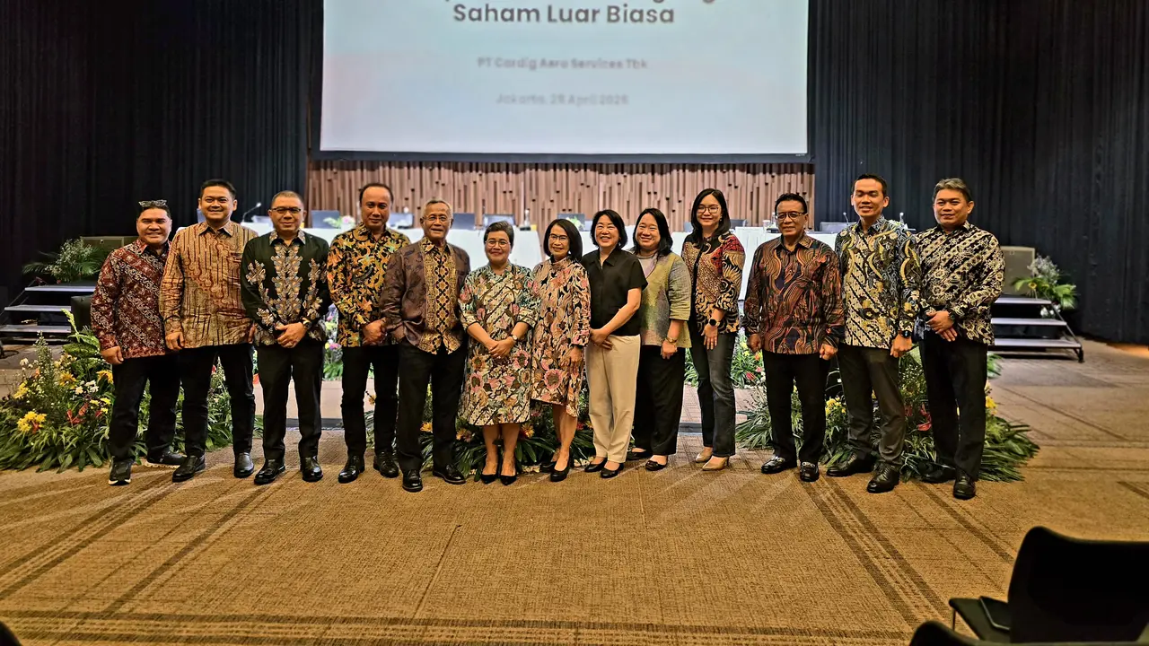 Rapat Umum Pemegang Saham Luar Biasa (RUPSL) PT Cardig Aero Services Tbk (CAS) pada Jumat, 25 April 2025. (Foto: istimewa)
