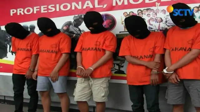 Polres Depok Tetapkan 5 Tersangka Penyerangan Tempat Pangkas Rambut