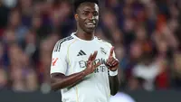 Gestur Vinicius setelah Barcelona Juara: Flexing Real Madrid dengan 15 Trofi UCL, tapi Ikut Beri Selamat