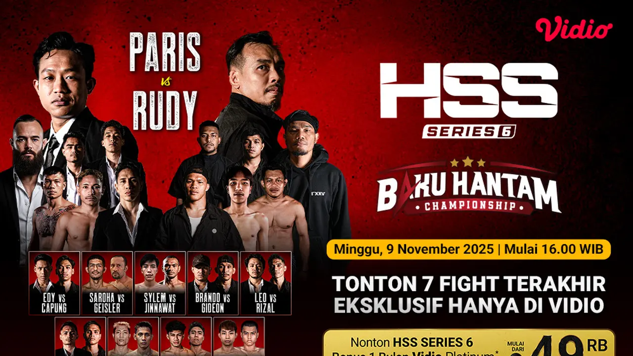 Saksikan HSS Series 6 CEO vs CEO di Vidio. (dok. vidio.com)
