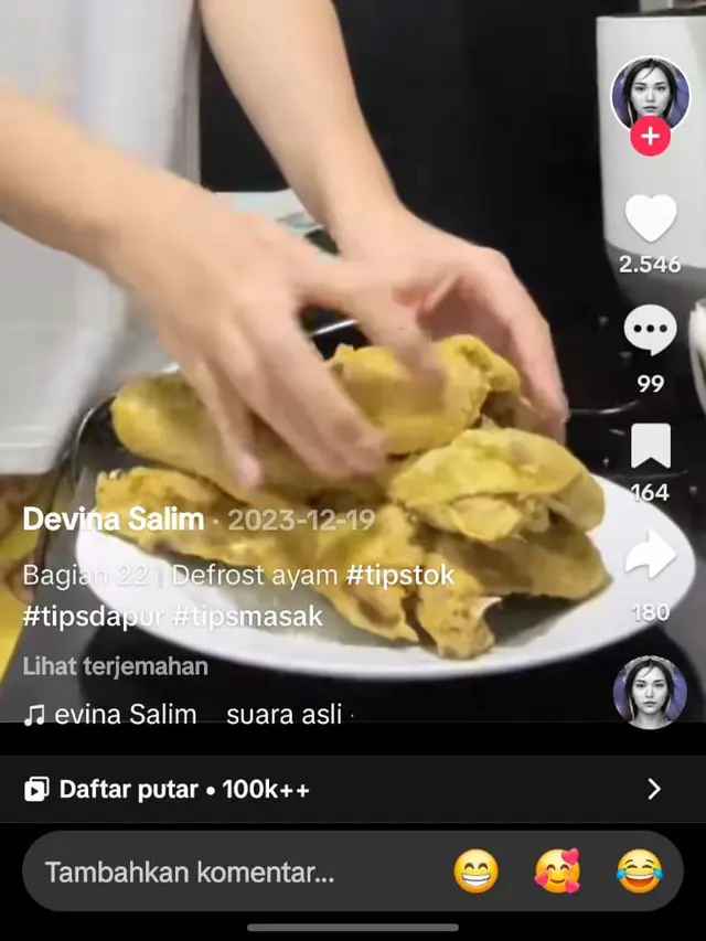 Cara Mencairkan Ayam Beku
