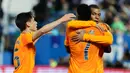 Kylian Mbappe akhirnya mencatatkan namanya lagi di papan skor untuk Real Madrid setelah empat pertandingan tanpa gol di semua kompetisi. Bomber asal Prancis itu membuka skor dalam kemenangan 3-0 Los Blancos atas Leganes. (AFP/Oscar Del Pozo)