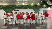 Indonesia, melalui JKA Indonesia, bakal mengirimkan kontingen berkekuatan 14 orang yang terdiri atas atlet serta ofisial untuk berlaga dalam ajang&nbsp;Funakoshi Gichin Cup 16th Karate World Championship Tournament 2024 di Takasaki Arena, Gunma, Jepang, pada 25 sampai 27 Oktober 2024. (Dok. JKA Indonesia)