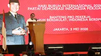 Rano Karno di Peringatan May Day PDIP: 59 Ribu Buruh Jakarta Rasakan Manfaat Kartu Pekerja