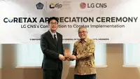 Bangun Coretax hingga Pusat Data AI, LG CNS Sabet Penghargaan dari DJP Kemenkeu