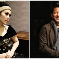 Syahrini-Ariel NOAH. (Instagram/princessyahrini Adrian Putra/Bintang.com)