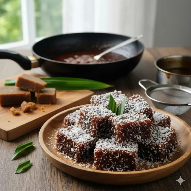 Resep Kue dari Tepung Ketan dan Gula Merah (Foto: Gemini AI)