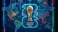 Ilustrasi Piala Dunia 2026. (Bola.com/Gemini)
