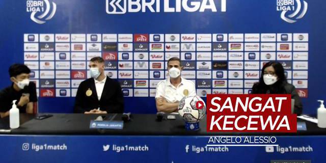 VIDEO BRI Liga 1: Pelatih Persija Jakarta, Angelo Alessio Sangat Kecewa dengan Hasil Imbang Melawan PSIS Semarang
