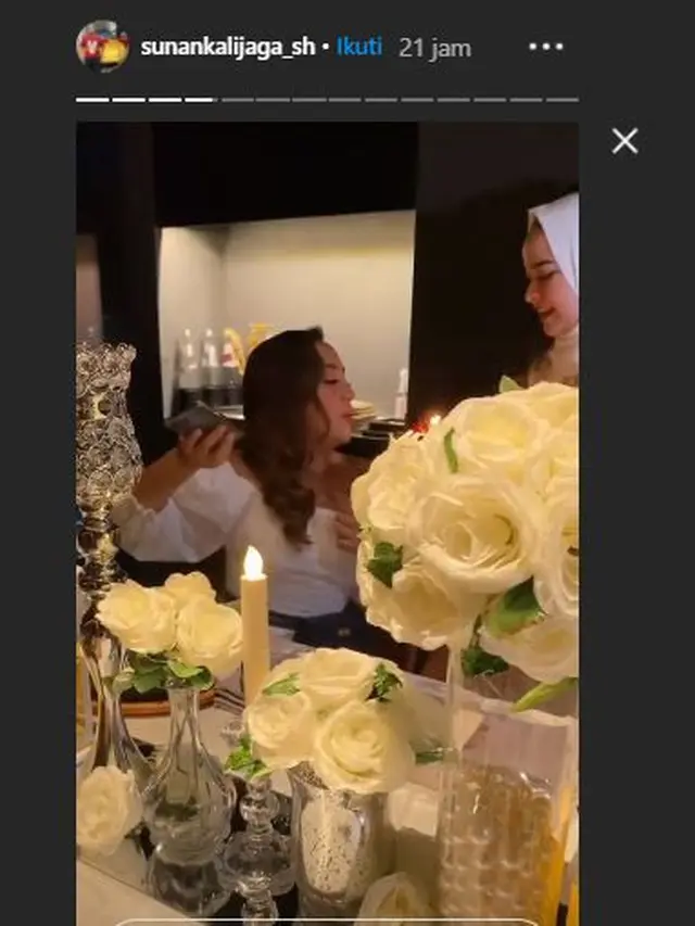 6 Momen Ulang Tahun Salmafina ke-21, Makan Malam Bareng Keluarga dan Pacar