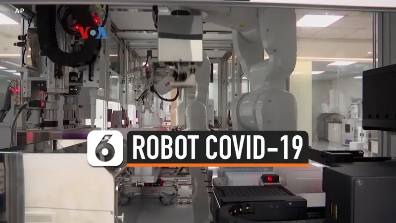 robot covid