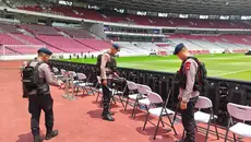 Jelang Timnas Indonesia vs Singapura, Penjinak Bom Sterilisasi GBK