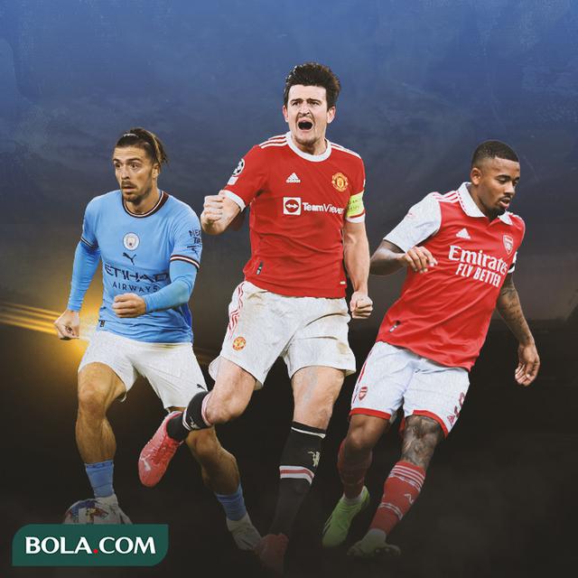 Cover Jack Grealish, Harry Maguire, Gabriel Jesus