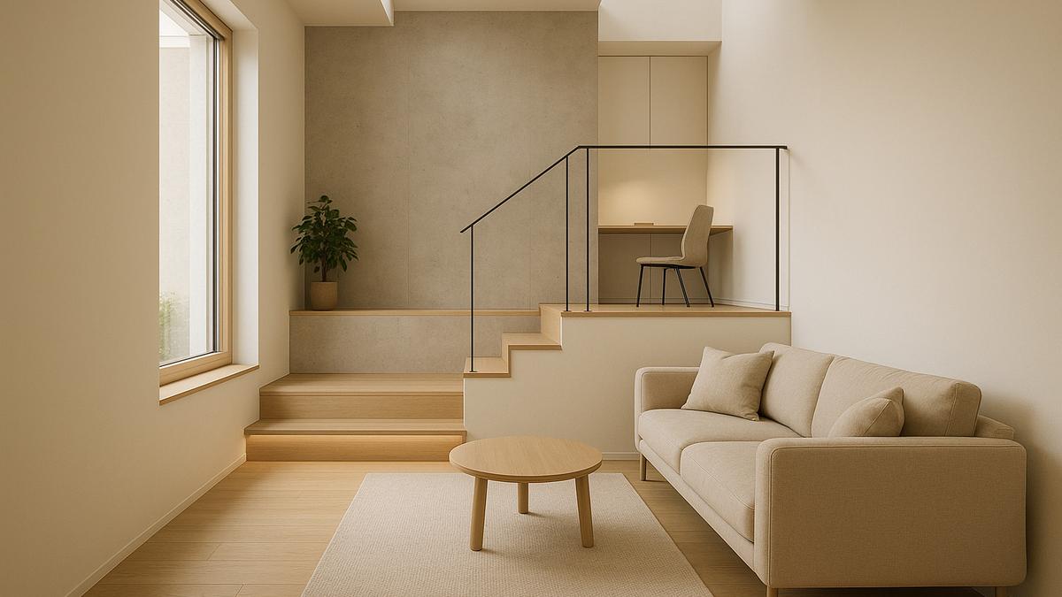 9 Model Rumah Kecil 4x6 Meter dengan Konsep Split Level, Inspirasi Estetik untuk Hunian Mungil