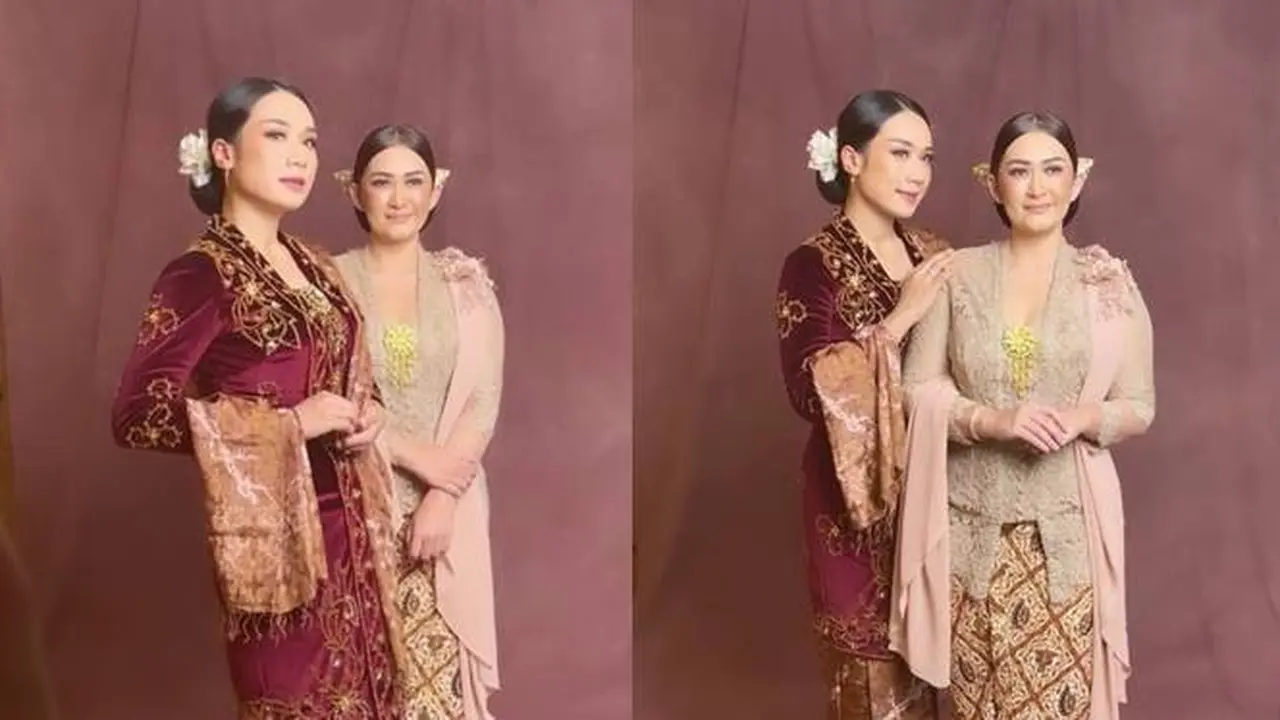 7 Pemotretan Nafa Urbach Bareng Puput Nastiti dengan Kebaya Ini Menawan