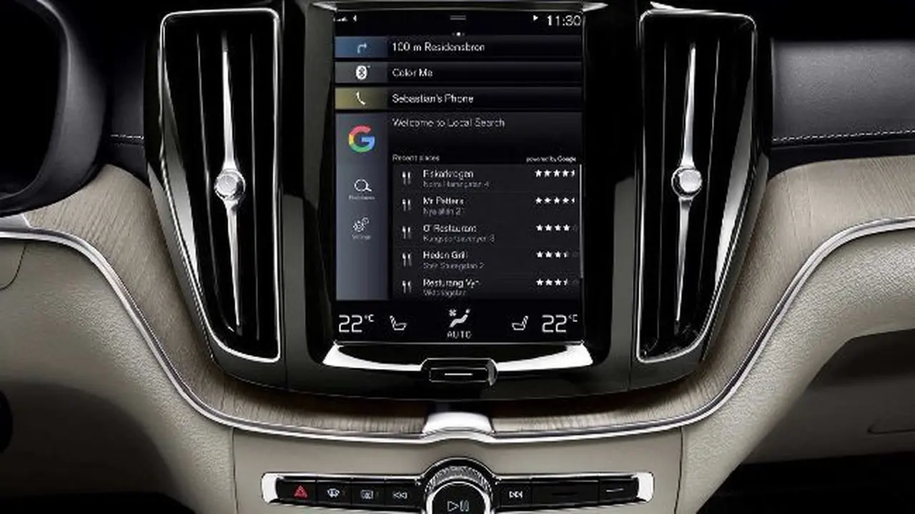 Volvo dan Google Kerjasama Kembangkan Sistem Hiburan Mobil (Foto: Motor1)