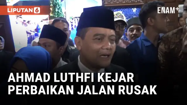 GELAR SERTIJAB, GUBERNUR BAKAL KEBUT PERBAIKAN JALAN RUSAK DI JATENG