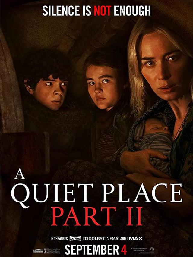 Poster film A Quiet Place part 2. (Foto: IMDb/ Paramount Pictures)
