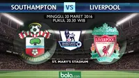 Southampton vs Liverpool (bola.com/Rudi Riana)