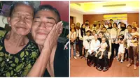 Potret Pertemuan Bio One dan Keluarga Mendiang Gepeng. (Sumber: Instagram/bojvoyej)