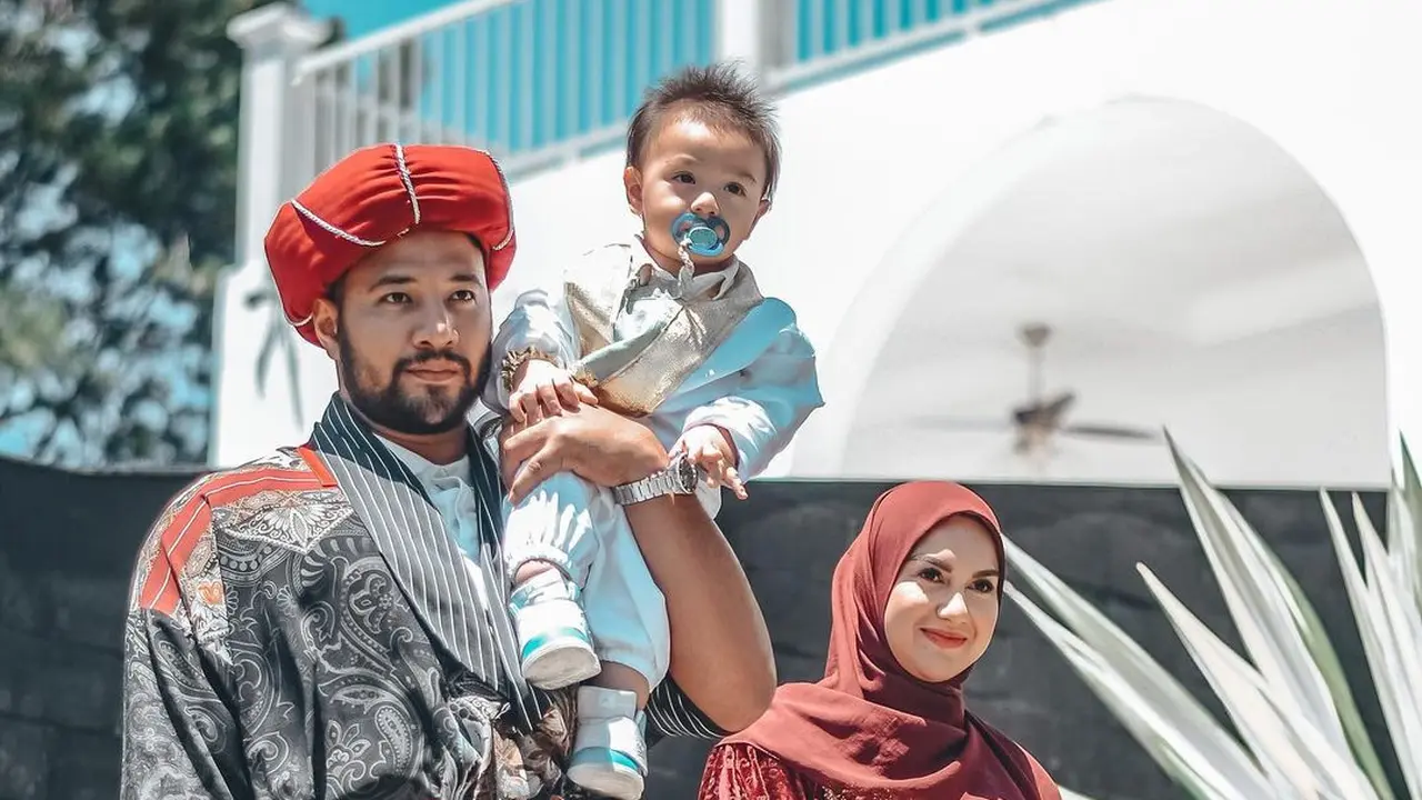 8 Momen Ulang Tahun Baby Air, Anak Irish Bella dan Ammar Zoni Berkonsep Timur Tengah