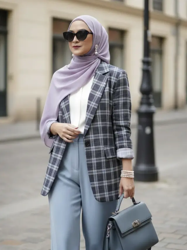 Gaya Hijab Andhara Early yang Simpel tapi Tetap Modis