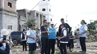 Dony Oskaria Tinjau Lahan Hunian Sementara Warga Korban Bencana di Aceh Tamiang