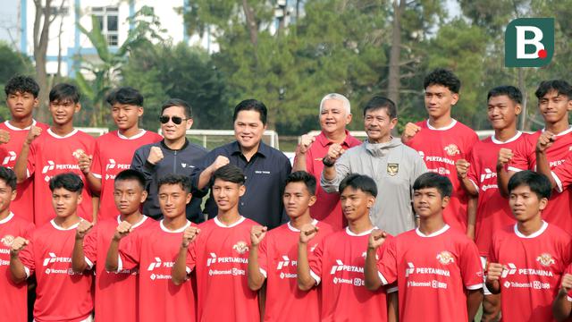 Foto: Ketua PSSI Pantau Langsung Seleksi Pemain Timnas Indonesia U-17 di Markas Persija