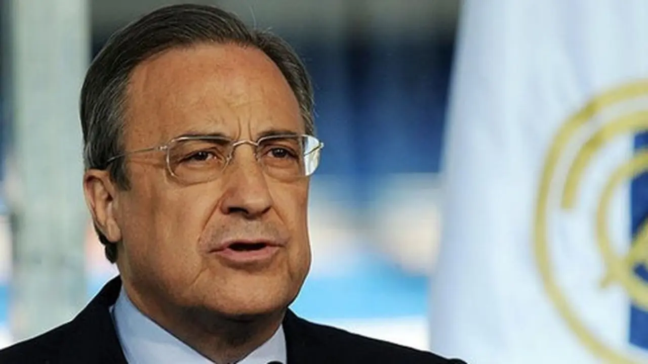 Florentino Perez (c) AFP