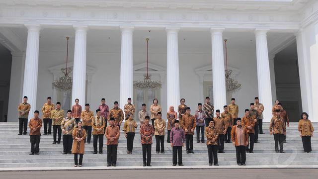Pose-pose Menteri Kabinet dari Presiden 1 Sampai 7
