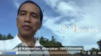 Jokowi Pamer mulusnya jalur perbatasan Kalimantan melalui Vlog 